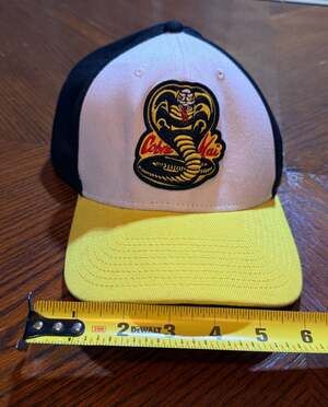Bioworld Cobra Kai No Mercy Colorblock Snapback Hat